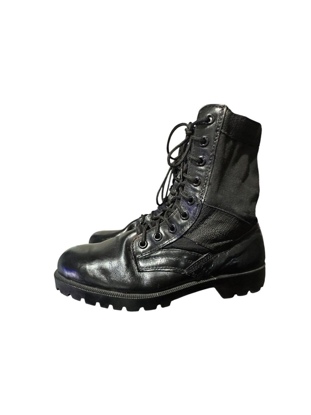 Rothco 5781 G.I. Type Black Soft Toe Jungle Boot Mens Size 10R Lace Up Military